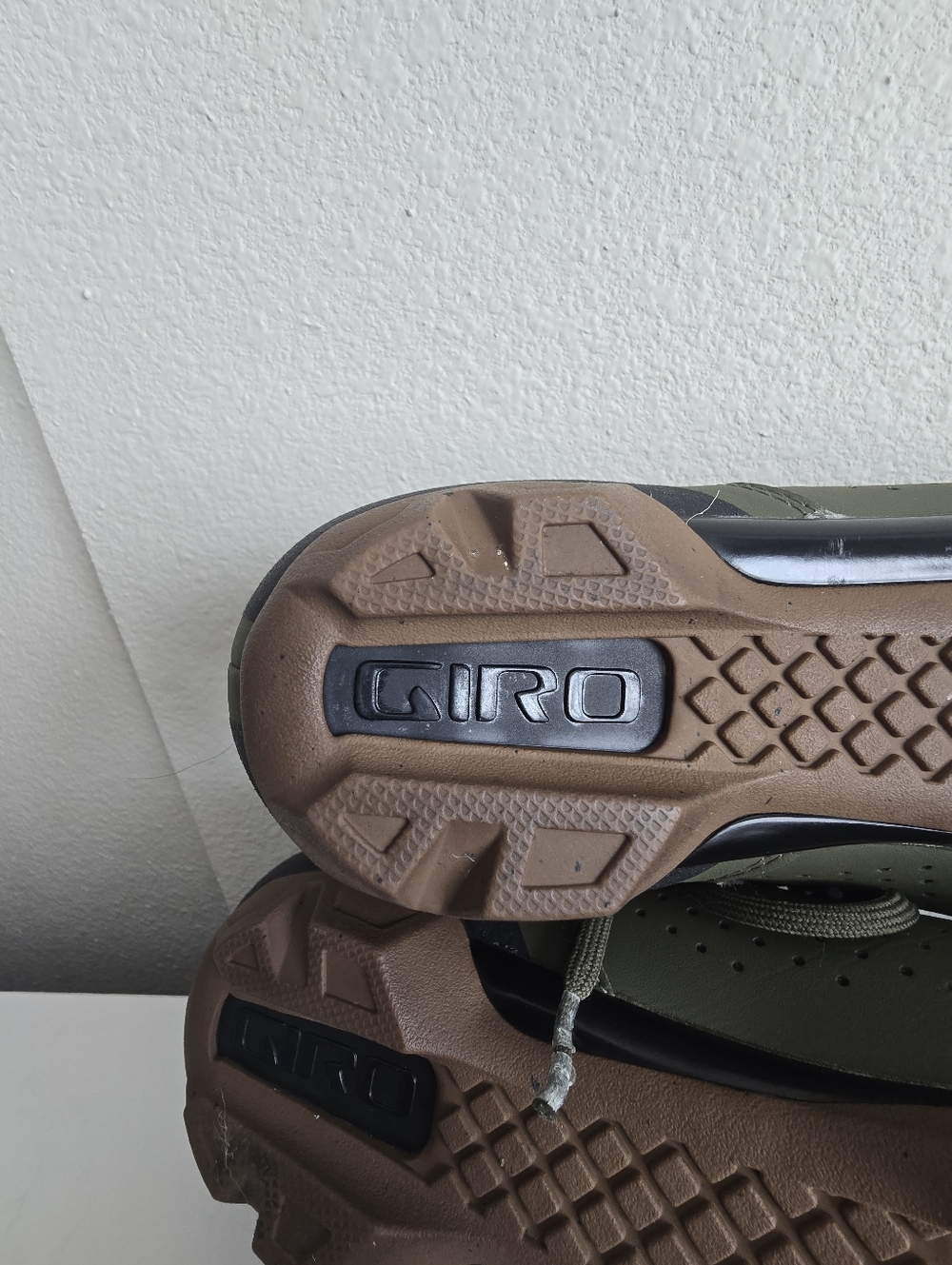 GIRO Privateer Lace Cycling Shoes Olive Green 43 USA 9.5 - Picture 6 of 10